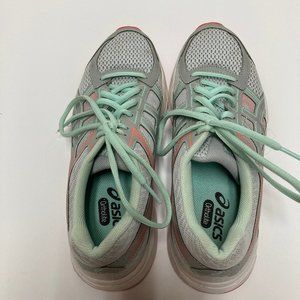 Asics Women's Athletic Sneakers - Mint Green and Gray